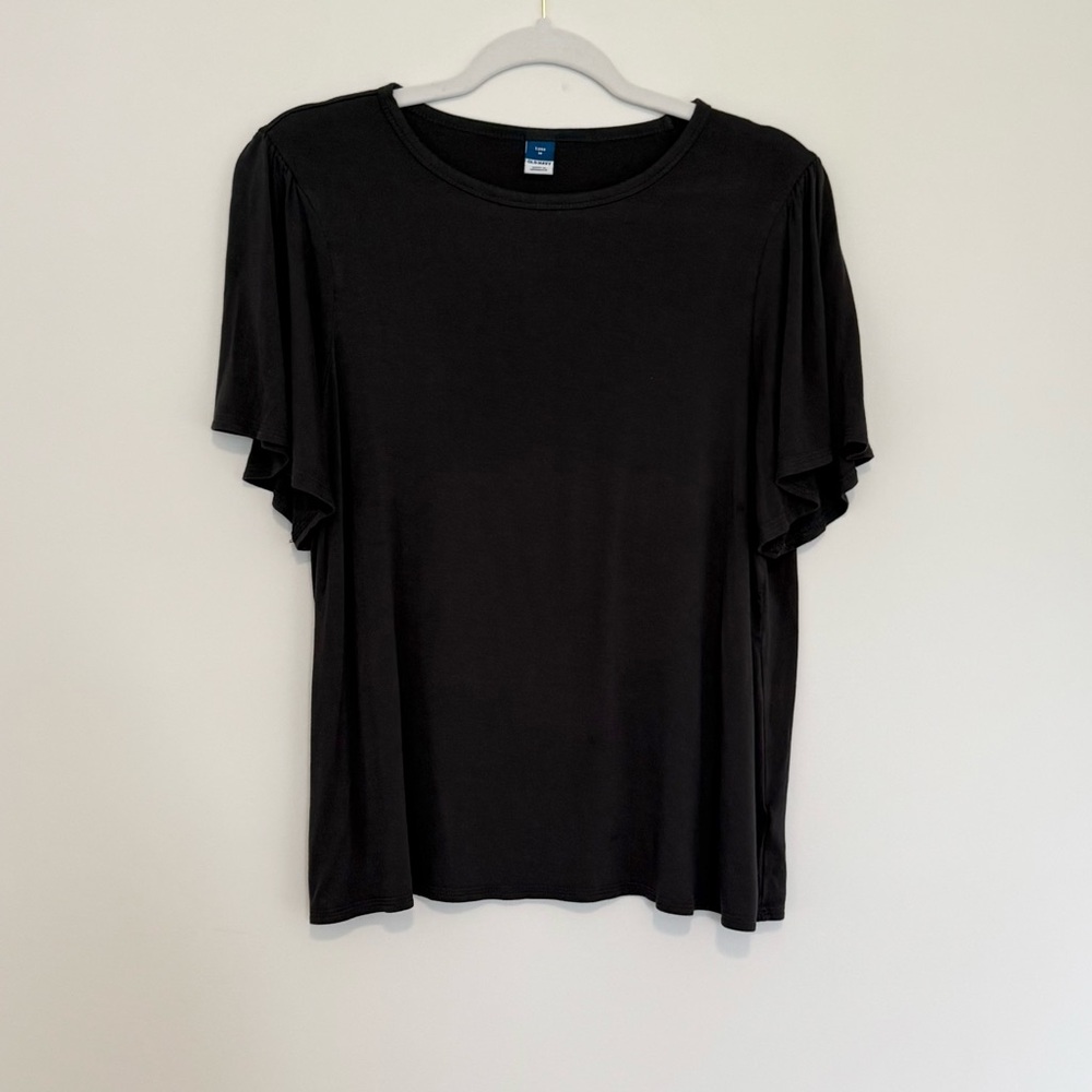 Old Navy Black Short Sleeve Tee